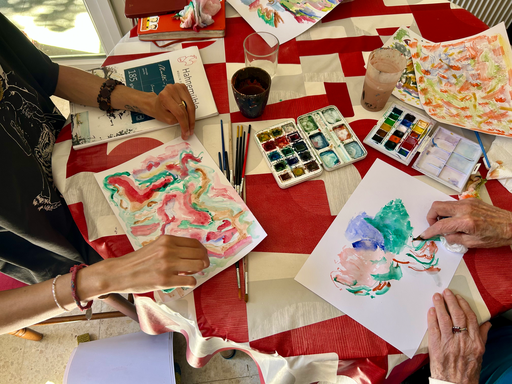 Atelier d'aquarelle