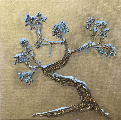 Mix média, peinture en relief